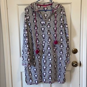 super soft penguin pj dress